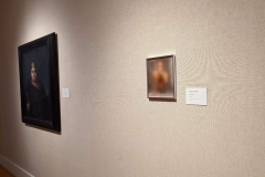 Construct: expressions of gender in portraiture. At Arnot Museum. Elmira, NY.